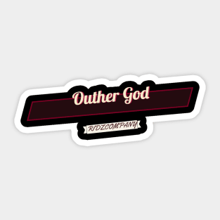 Outher God Sticker